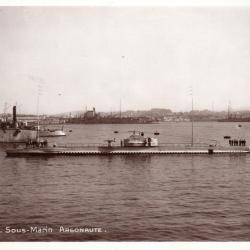 CPA - Marine de Guerre -SOUS-MARIN " ARGONAUTE " N°1178