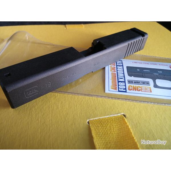 Culasse 19 Guarder Glock 23 ou 32C KJ Works (KP03)