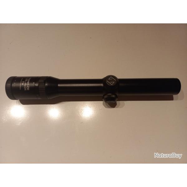 Lunette Zeiss diavari ZM 1,25-4x24T*  rail