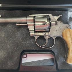 Colt New Police Positive 38 S&W acier brossé