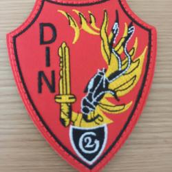 ÉCUSSON LEGION ETRANGERE D.I.N SCRATCH 8CM
