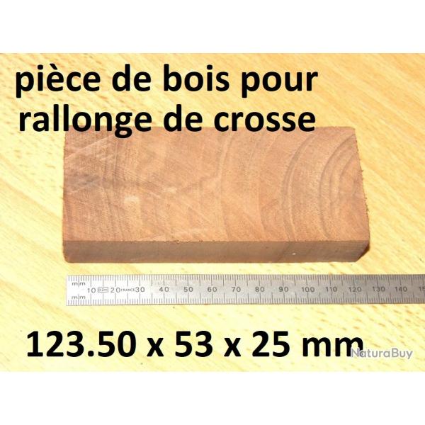 pice de bois pour rallonge de crosse fusil - VENDU PAR JEPERCUTE (D22E525)