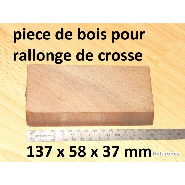 pice de bois pour rallonge de crosse fusil - VENDU PAR JEPERCUTE (D22E527)