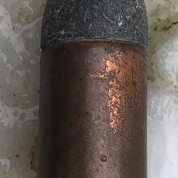 Cartouche munition 11 mm  FRANCAIS  revolver 1873 73  ww1 poilu percuté