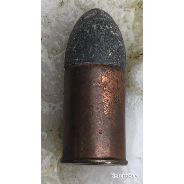 Cartouche munition 11 mm  FRANCAIS  revolver 1873 73  ww1 poilu percut