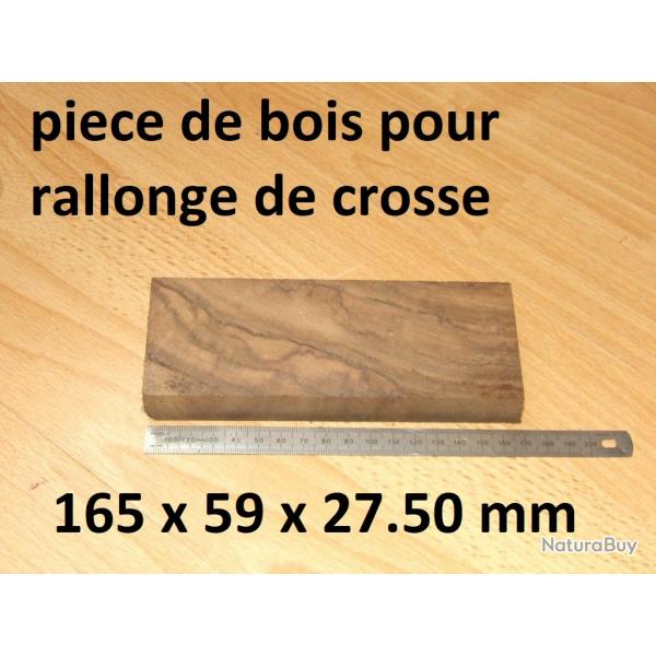pice de bois pour rallonge de crosse fusil - VENDU PAR JEPERCUTE (D22E546)