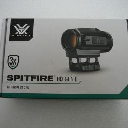 Optique VORTEX SPITFIRE HD gen II 3X prism scope