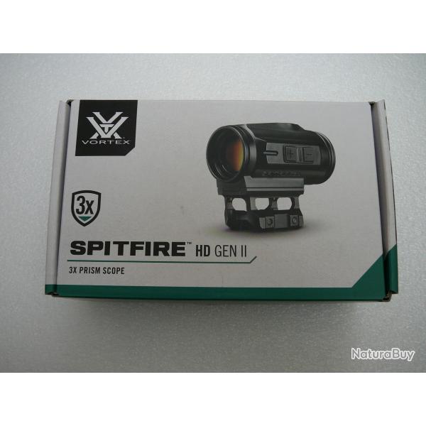 Optique VORTEX SPITFIRE HD gen II 3X prism scope