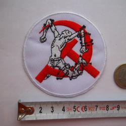 écusson obsolète collection anti communiste insigne tissu