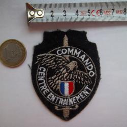 écusson militaire centre entrainement commando insigne collection