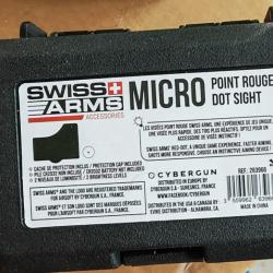 Petit Red Dot Type MRDS Picatinny Swiss Arms - Noir