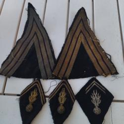 Galons Gendarmerie Anciens