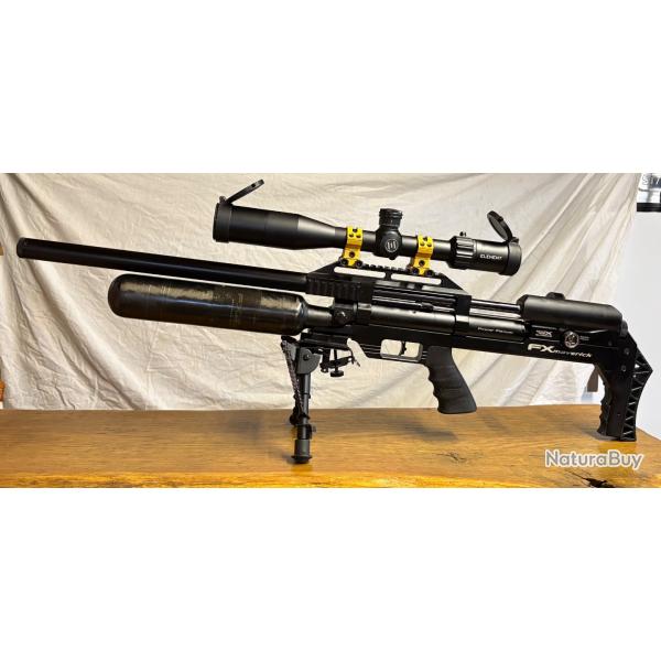 Carabine FX Maverick 5,5mm canon 700mm Avec lunette HELIX - Bipied  ... ETAT QUASI NEUF