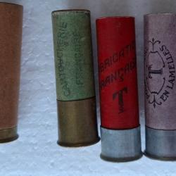 Lot 5 douilles en carton