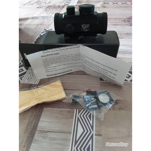Viseur point rouge 1x30RD AIR FORCE OPTICS