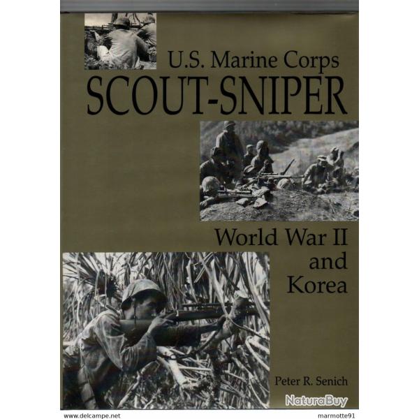 US MARINE CORPS SCOUT SNIPER WWII KOREA TIREUR ELITE ARMEE US GUERRE 1939 1945 COREE