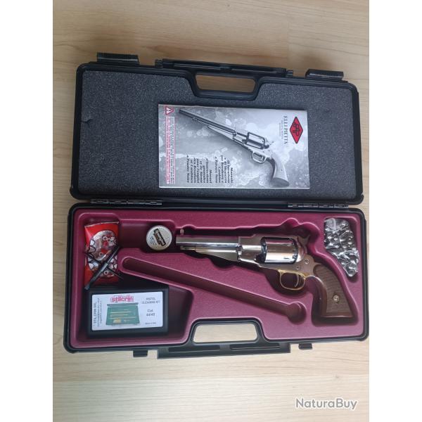 REVOLVER POUDRE NOIRE CAL 44 REMINGTON sheriff INOX.