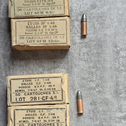 1 Lot munitions 5.5 (22lr)