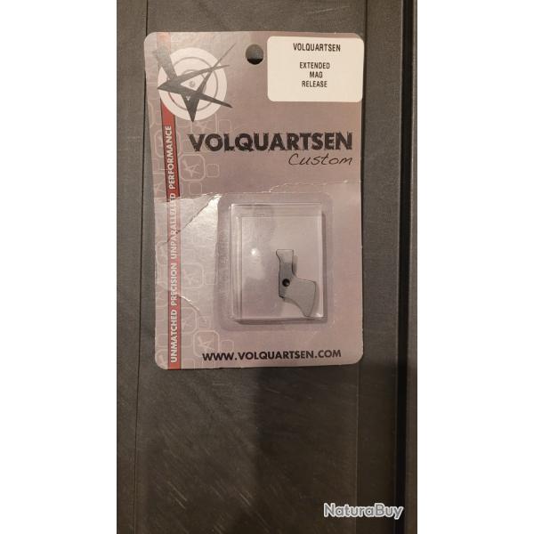 VOLQUARTSEN 10/22 Black Extended Magazine Release - levier de chargeur