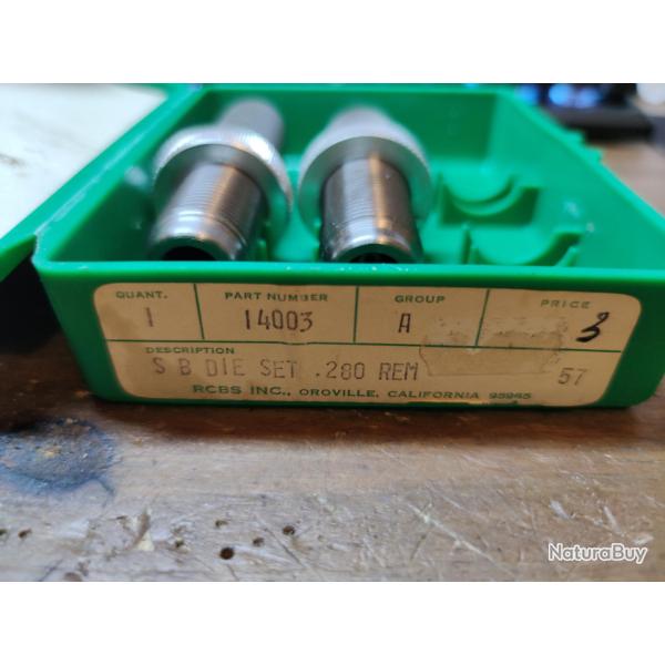 Jeu d'outil RCBS calibre 280 Rem
