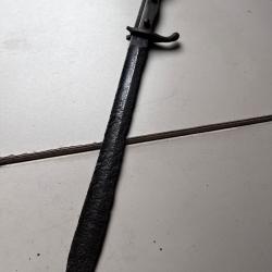 Épave de baïonnette allemande 98/05, premier type, déco, collection, vitrine, diorama.