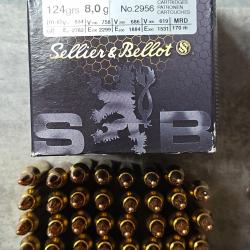 vend munitions calibre  6.5x 55  se FMJ