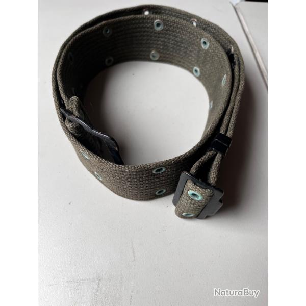 Ceinturon militaire franais RAPCO, modle 53, Indochine, Algrie, parachutistes, TAP.