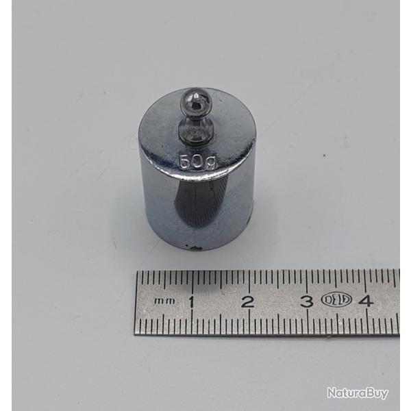 Poids d'talonnage de 50 grammes pour balance lectronique.
