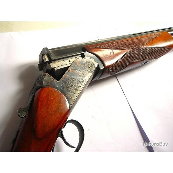 Beau fusil superpos "Artisanal Italien" Cal 16 trs bon tat