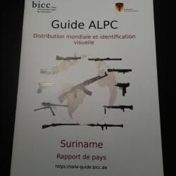 livret guide ALPC distribution mondial et identification visuelle