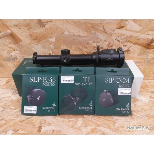SWAROVSKI Z8i 0.75-6x20 SR 4A-IF + FLIPS AV & AR + LEVIER