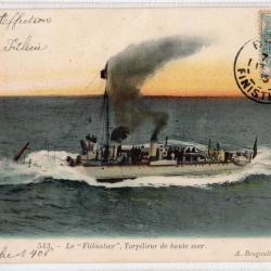 CPA- Marine Militaire - Le " Flibustier " Torpilleur de haute mer N°1431