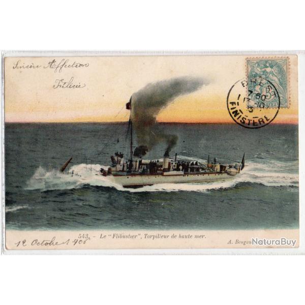 CPA- Marine Militaire - Le " Flibustier " Torpilleur de haute mer N1431