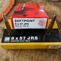 Munitions 8x57jrs geco et rws