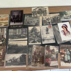 LOT + de 20 CARTES POSTALES ANCIENNES première Guerre Mondiale 1914-1918, forte Orient , Ru,colonies