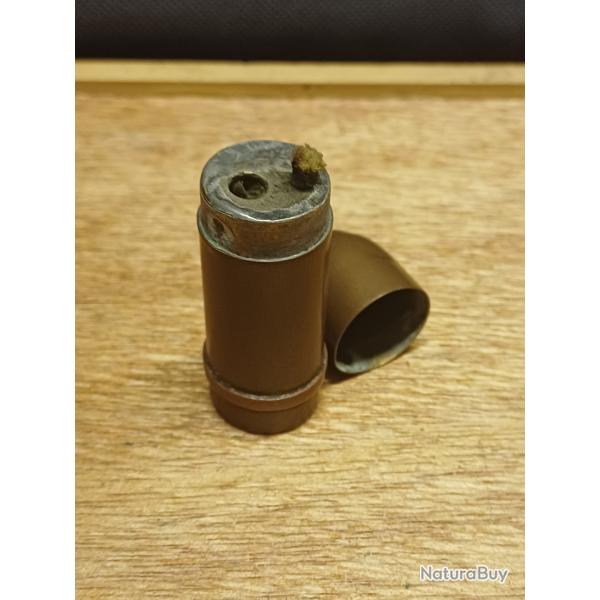 Beau briquet de poilu - art de tranche WW1 - douille laiton format cartouche