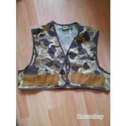 Gilet chasse gibier d'eau plus cagoule.