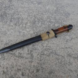 Superbe Baionnette Anglaise Mle 1903 Raccourci Modifiée Datée 1943