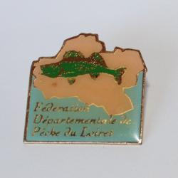 Pin's "Thème pêche": Fédération Départementale de Pêche du Loiret