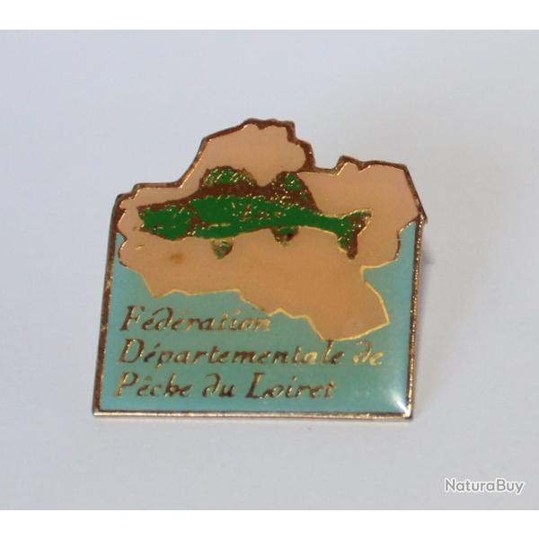 Pin's "Thme pche": Fdration Dpartementale de Pche du Loiret