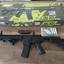 Réplique à plomb M4 Crossman DPMS SBR Full Auto