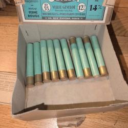 Boite gevelot cal 12mm/410 pour collection