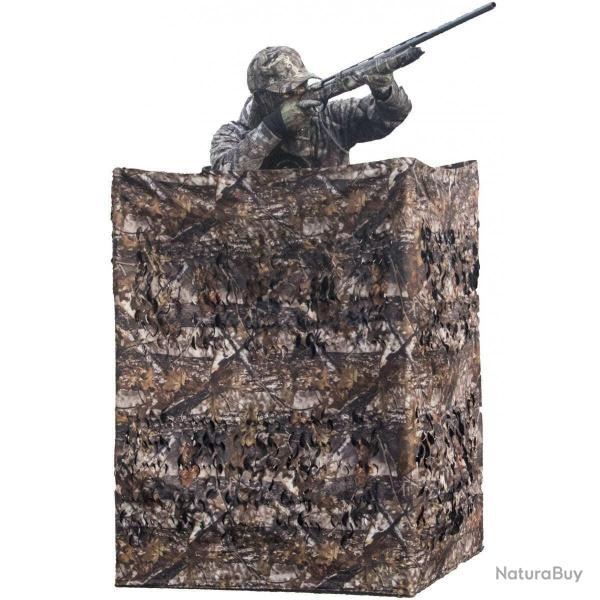 Hutteau camo 4 faces pour sous bois  ouverture rapide 150 x 150
