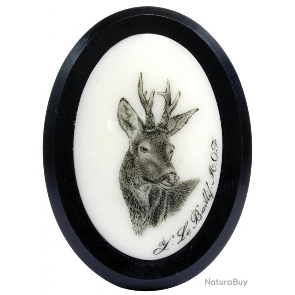 Calottes chevreuil aspect ivoire