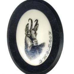 Calotte chamois argent