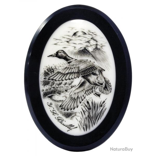 Calotte canard argent