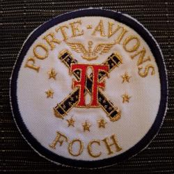 PORTE AVIONS FOCH PATCH AERONAVALE ORIGINAL