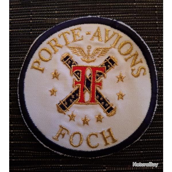 PORTE AVIONS FOCH PATCH AERONAVALE ORIGINAL