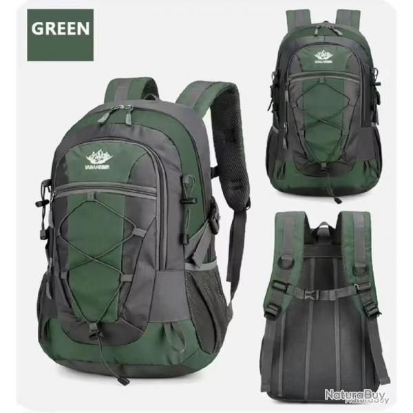 SAC  DOS 35L - VERT - LIVRAISON GRATUITE