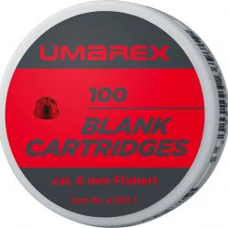 Munition Umarex CART 6 MM FLOBERT A BLANC  X100